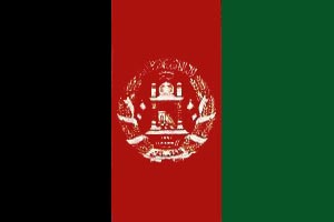 flag of afghanistan