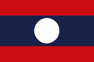 flag of laos